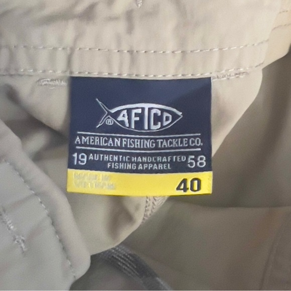 AFICO Men’s American Fishing Co Pants Khaki Size 40 - Picture 9 of 9